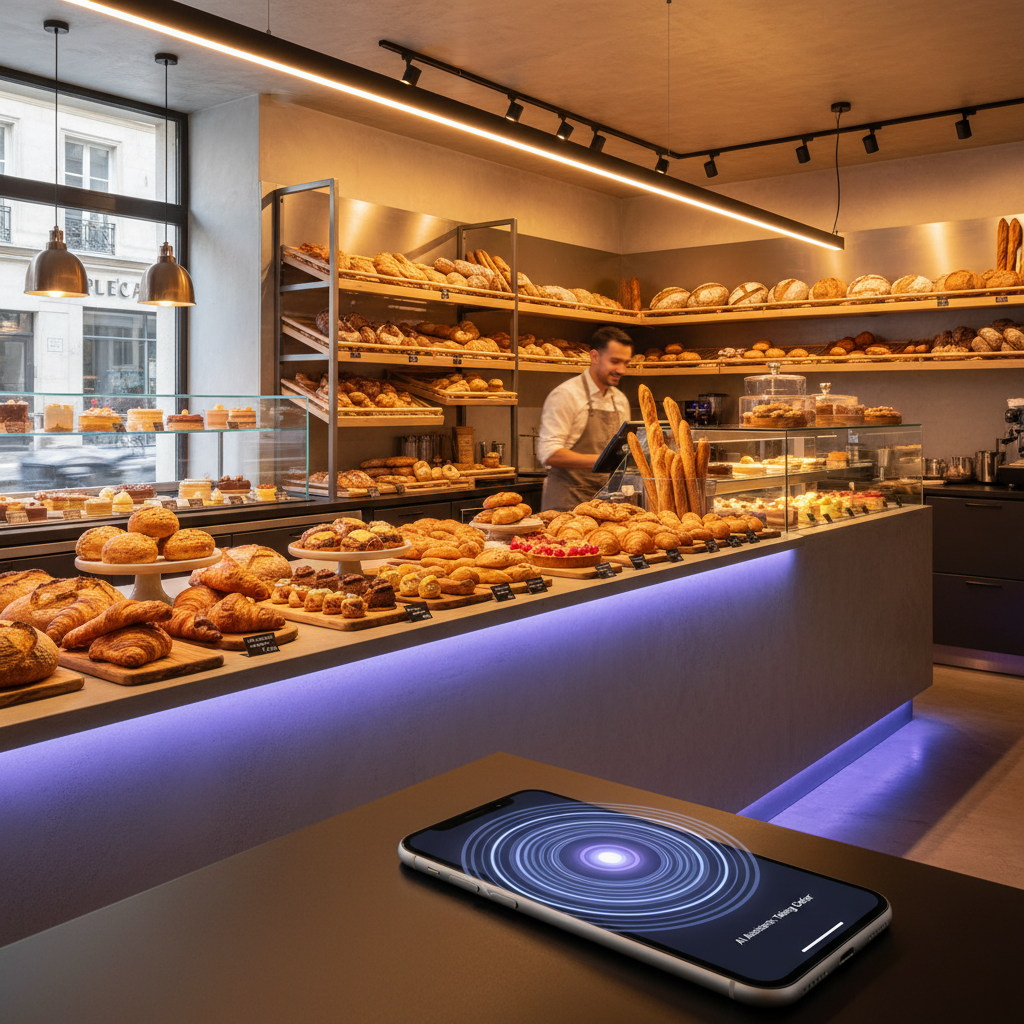 Agent vocal IA pour boulangerie-pâtisserie : ne ratez plus aucune commande