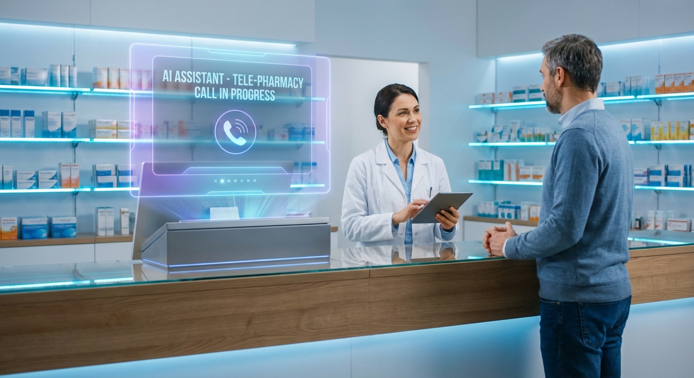 Agent vocal IA pour pharmacie : ne laissez plus aucun patient sans réponse
