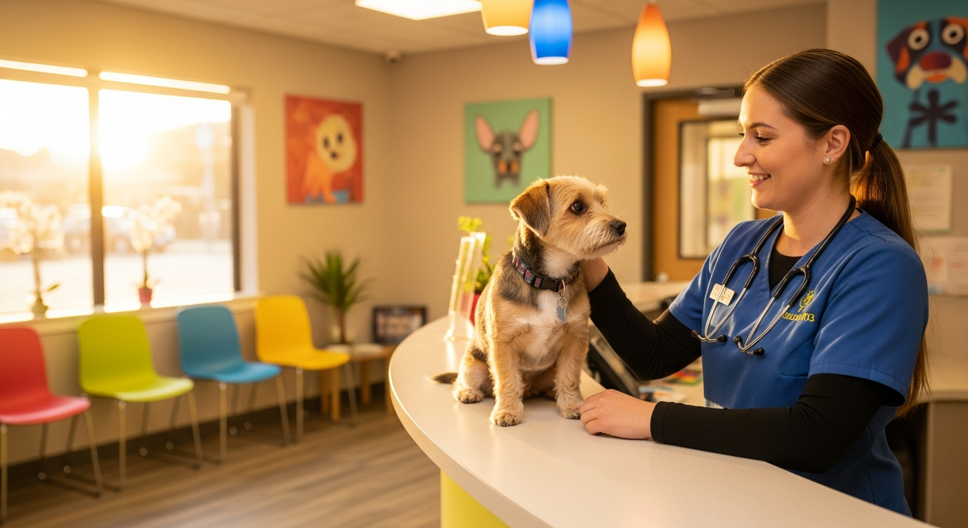 Agent vocal IA pour vétérinaire : ne perdez plus d'appels entre deux consultations